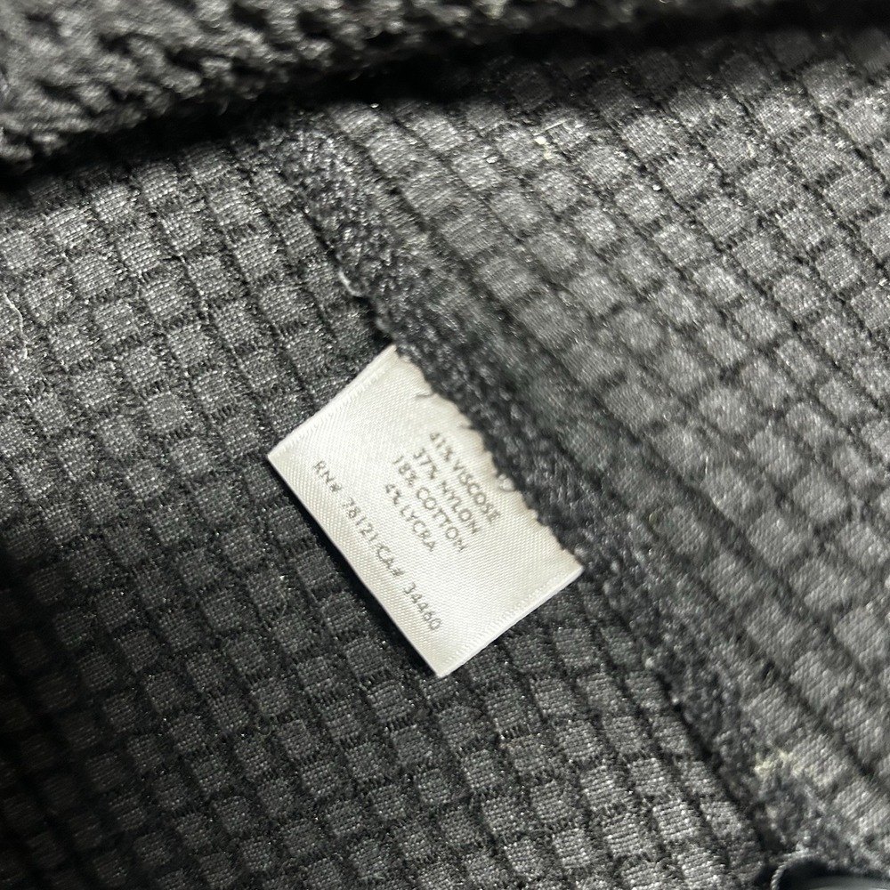 Eileen Fisher Waffle Knit Cardigan Jacket Size Xl Black - Picture 7 of 7
